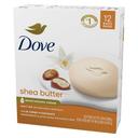 Dove Shea Butter Beauty Bar Soap, 45 Ounce -- 6 per case