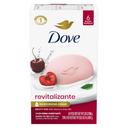 Dove Revitalizante Cherry and Chia Milk Beauty Bar Soap, 22.5 Ounce -- 12 per case