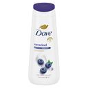 Dove Unwind Blueberry and Moon Milk Body Wash, 20 Ounce -- 4 per case