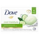 Dove Go Fresh Cool Moisture Cucumber and Green Tea Scent Beauty Bar Soap, 15 Ounce -- 18 per case