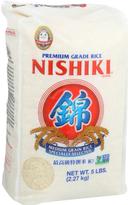 Nishiki Sushi Premium Medium Grain Rice, 5 Pound -- 8 per case