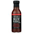 Tds Brew and Bbq Atomic Pineapple Bbq Sauce, 14 Ounce -- 12 per case