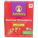 Annies Organic Summer Strawberry Fruit Flavored Snacks, 7 Ounce -- 8 per case