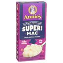 Annies Super Mac Shells and White Cheddar Pasta, 6 Ounce -- 12 per case