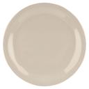 GET Enterprises inc Diamond Ivory Melamine Round Narrow Rim Plate, 7.25 inch -- 48 per case.