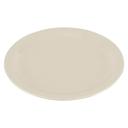 GET Enterprises inc Diamond Ivory Melamine Round Narrow Rim Plate, 7.25 inch -- 48 per case.