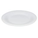 GET Enterprises inc Diamond White Melamine Round Wide Rim Plate, 12 inch -- 12 per case.