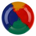 GET Enterprises inc Diamond Celebration Melamine Round Wide Rim Plate, 7.5 inch -- 48 per case.