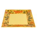 GET Enterprises inc Venetian Melamine Square Plate, 12 inch -- 6 per case