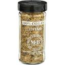 Morton and Basset Organic Thyme, 0.9 Ounce -- 3 per case