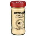 Morton and Bassett Organic Garlic Powder, 2.6 Ounce -- 3 per case