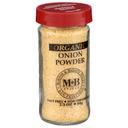 Morton and Bassett Organic Onion Powder, 2.3 Ounce -- 3 per case