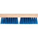 Carlisle 3617514 Flo-Pac Blue Stiff Polypropylene Deck Scrub, 10 inch Length