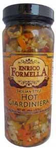 Enrico Formella Hot Giardiniera, 16 Ounce -- 12 per case