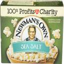 Newmans Own Sea Salt Microwave Popcorn, 10.5 Ounce