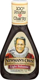Newmans Own Light Balsamic Vinaigrette Dressing, 16 Ounce -- 6 per case