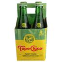 Topo Chico Twist Of Lime Sparkling Mineral Water, 12 Fluid Ounce - 4 count per pack -- 6 packs per case