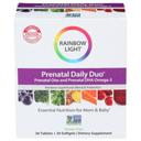 Rainbow Light Prenatal Daily Duo Multivitamin Dietary Supplement Tablets, 30 count