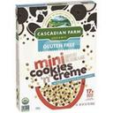 Cascadian Farm Organic Cookies N Crème Mini Cereal, 10.7 Ounce -- 10 per case