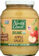 North Coast Organic Apple Sauce, 24 Ounce Jar -- 12 per case