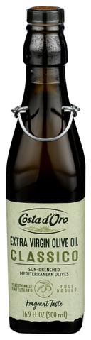 Costa Doro Classico Extra Virgin Olive Oil, 500 Milliliter -- 6 per case