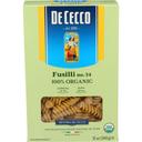 De Cecco Organic No.34 Fusilli Pasta, 12 Ounce -- 12 per case