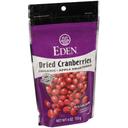 Eden Organic Dried Cranberries, 4 Ounce