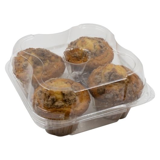 Multifoods Best Brands Retail Ready Cinnamon Chip Muffin, 4 Ounce -- 32 per case.