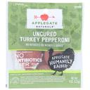 Applegate Naturals Uncured Turkey Pepperoni, 4 Ounce -- 16 per case