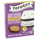 Tofurky Peppered Plant Based Deli Slices, 5.5 Ounce -- 6 per case