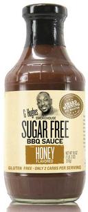 G Hughes Smokehouse Sugar Free Honey Flavored BBQ Sauce, 18 Ounce -- 6 per case