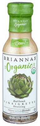 Briannas Organic Real French Salad Dressing, 10 Fluid Ounce -- 6 per case