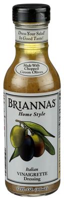 Brainnas Italian Vinaigrette Dressing, 12 Ounce -- 6 per case
