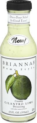 Briannas Cilantro Lime Dressing, 12 Ounce -- 6 per case
