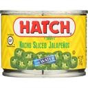 Hatch Chili Nacho Sliced Jalapeno Pepper, 4 Ounce -- 12 per case.