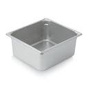Vollrath 30162 Super Pan V Stainless Steel Two Third Size Steam Table Pan, 6 inch Deep