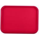 Vollrath Polypropylene Red Fast Food Tray, 14 x 18 inch -- 12 per case.