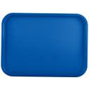 Vollrath Polypropylene Royal Blue Fast Food Tray, 14 x 18 inch -- 12 per case.