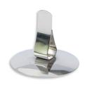 Card And Menu Holders , 18-8 Stainless Steel,18-8 Stainless Steel, Diameter 2 1/4 Inches -- 60 per case