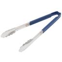 Vollrath One Piece Blue Color Coded Kool Touch Tong, 12 inch -- 12 per case