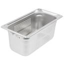 Vollrath 90363 Super Pan 3 Stainless Steel Third Size Perforated Steam Table Pan, 6 inch deep