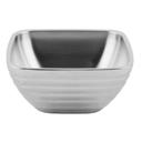 Vollrath Stainless Steel Double Wall Square Beehive Serving Bowl, 1.7 Ounce -- 12 per case