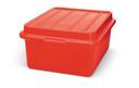Vollrath Red Food Storage Snap On Lid Only -- 6 per case