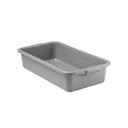 Vollrath 1529-31 Traex Polyethylene Gray 1-Compartment Bus Box, 23.5 x 12 x 5.25 inch
