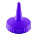 Vollrath 2813-54 Traex Purple Single Tip Replacement Cap for Squeeze Dispenser