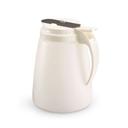 Vollrath 4748-05 Dripcut Plastic Syrup Server with White Plastic Top, 48 Ounce Capacity -- 6 per case