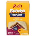 Rudis Rocky Mountain Bakery Sandos Peanut-Free and Strawberry Spread, 2.8 Ounce -- 32 per case