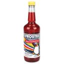 Frostee Strawberry Snow Cone Syrup, 32 Ounce -- 12 per case.