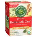 Traditional Medicinals Organic Herbal Cold Care Elderflower Spice Herbal Tea, 16 tea bags -- 6 per case