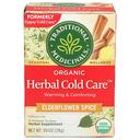 Traditional Medicinals Organic Herbal Cold Care Elderflower Spice Herbal Tea, 16 tea bags -- 6 per case